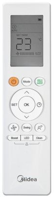 Настенный внутренний блок мульти сплит-системы Midea BREEZELESS E (MSFE) Multi MMFE-09N8D6-I