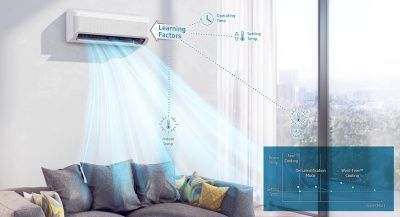 Настенный внутренний блок мульти сплит-системы Samsung WindFree  AJ068TNAPKH/EA