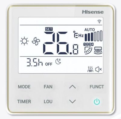 Канальный кондиционер Hisense Heavy EU ADT-12UX4RBL8/AUW-12U4RS8