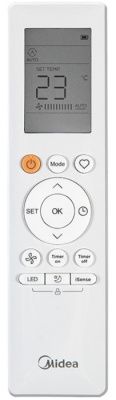 Настенный внутренний блок мульти сплит-системы Midea UNLIMITED (MSAG2) R32 multi  MMAG2-24N8D0-I