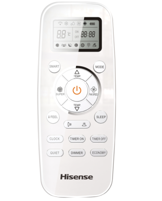 Настенный внутренний блок мульти сплит-системы Hisense Smart Free Match AMS-09UW4RVEDB00