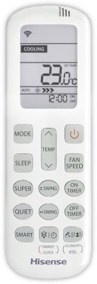 Кондиционер Hisense Champagne Crystal Super AS-13UW4RVETG01(C) WI-FI