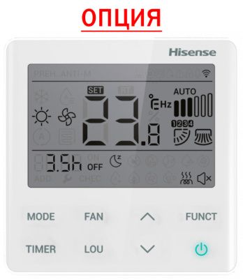 Кондиционер Hisense Premium Design Super AS-18UW4RXATG03 WI-FI